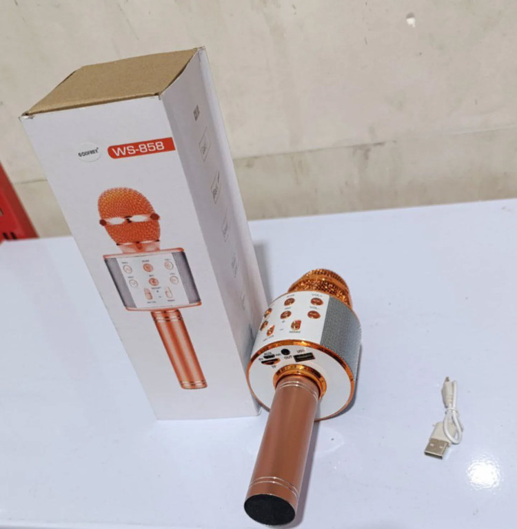 خرید میکروفون اسپیکر دار بلوتوثی شارژی