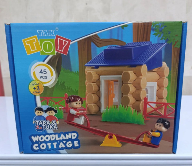 بازی فکری خانه جنگلی تک توی ۴۵ قطعه