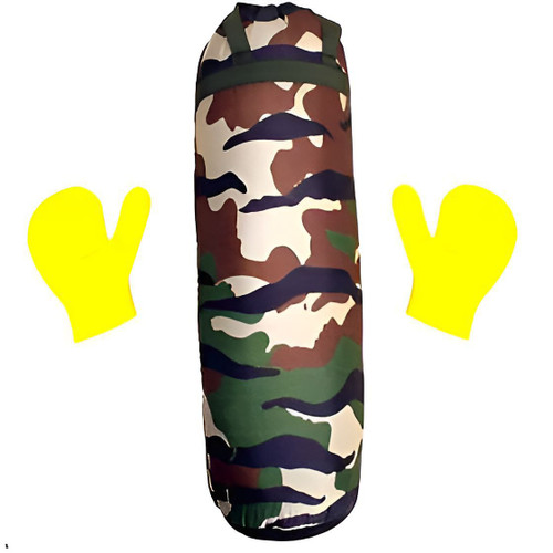 خرید کیسه بوکس ارتشی دستکش دار