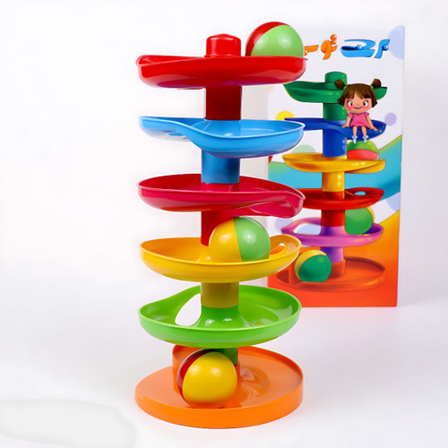 اسباب بازی برج توپ جغجغه دار