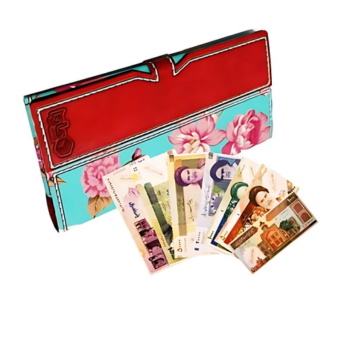 اسکناس آموزشی همراه با پاکت پول