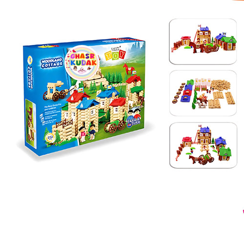 خانه جنگلی تک توی ۲۵۲ قطعه ارابه دار