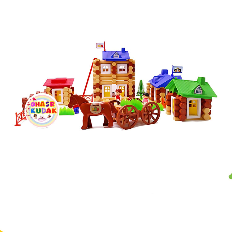 خانه جنگلی تک توی ۲۵۲ قطعه ارابه دار