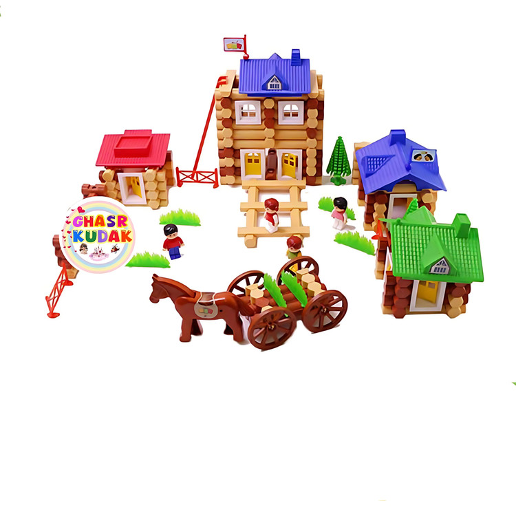 خانه جنگلی تک توی ۲۵۲ قطعه ارابه دار