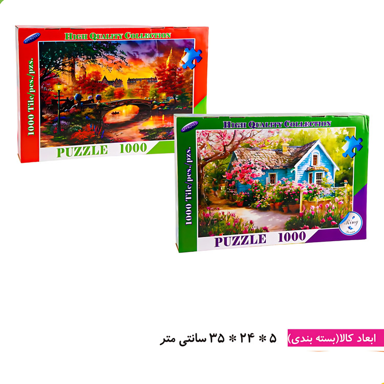 پازل ۱۰۰۰ تکه رینگ