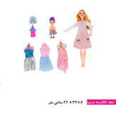 باربی حامله با نوزاد و لباس