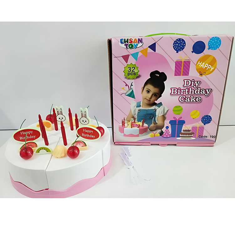 کیک تولد ۳۲ تکه