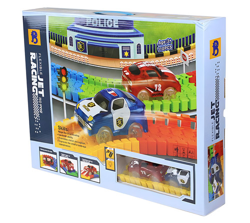 جت ریسینگ ۱۱۰ قطعه بزرگ ۲ ماشین