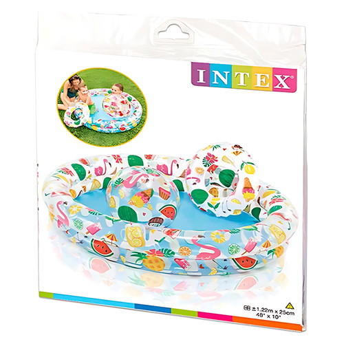 استخر اینتکس با توپ و حلقه