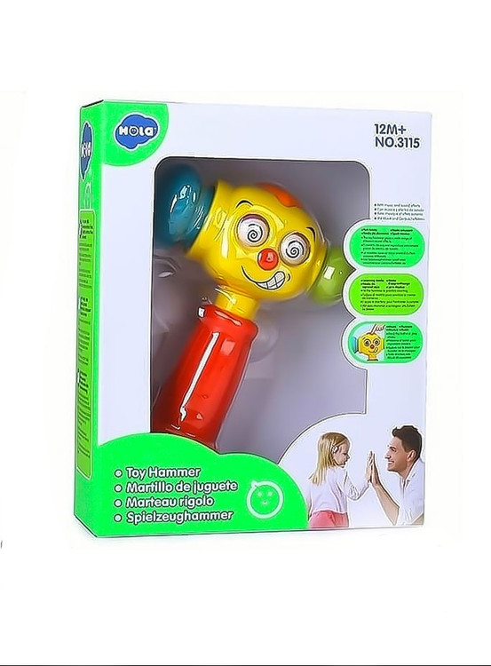 چکش موزیکال هالی تویز