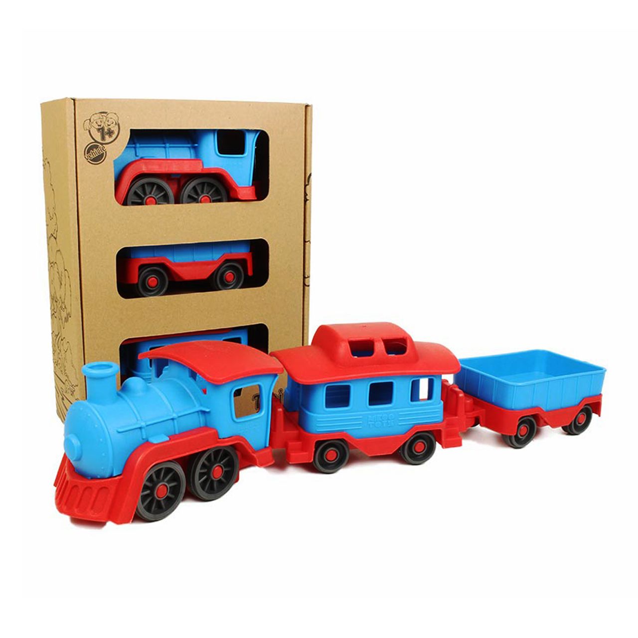 اسباب بازی قطار نیکو تویز نشکن سه تیکه