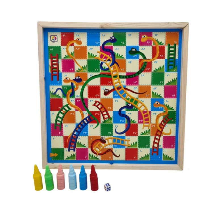 منچ و مار پله چوبی بردیا