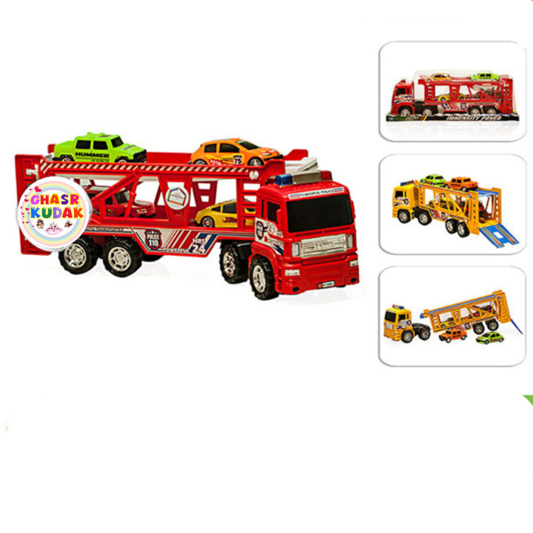 اسباب بازی سوپر تریلی خودروبر قدرتی درج