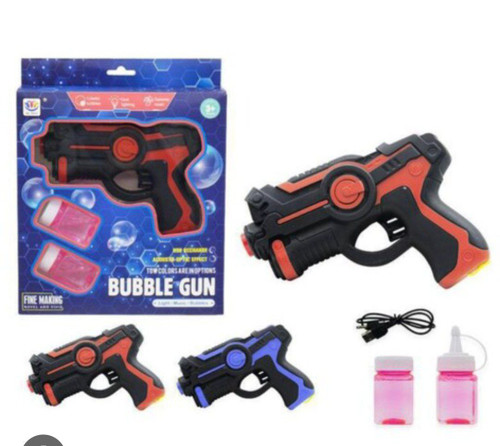 اسباب بازی تفنگ حباب ساز شارژی