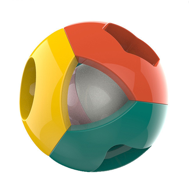 اسباب بازی نوزادی توپ جغجغه هانگر وارداتی