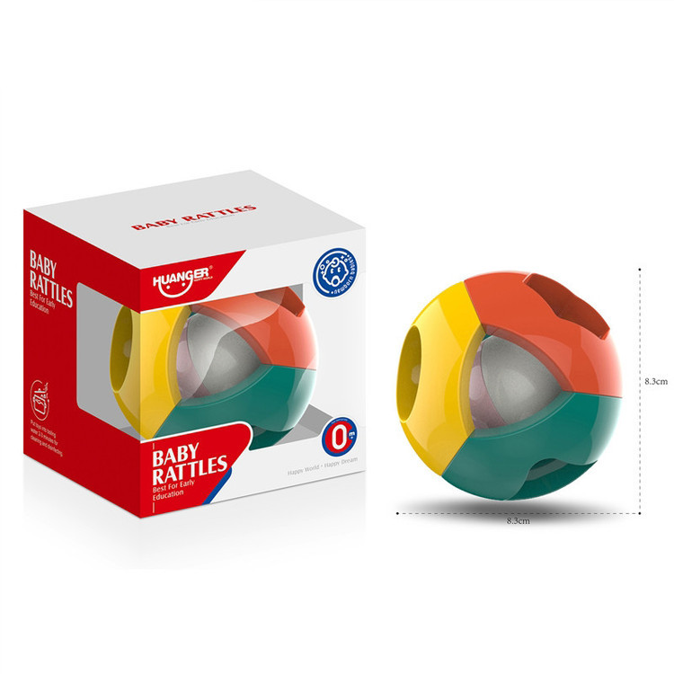 اسباب بازی نوزادی توپ جغجغه هانگر وارداتی