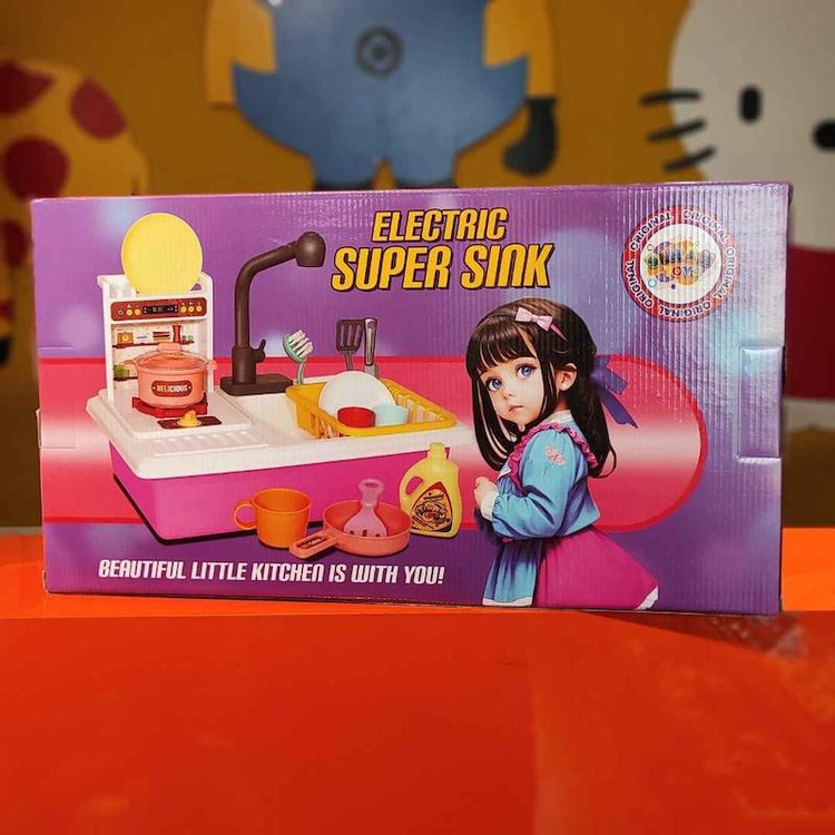 اسباب بازی دخترانه سوپر سینک سیحان باتریخور