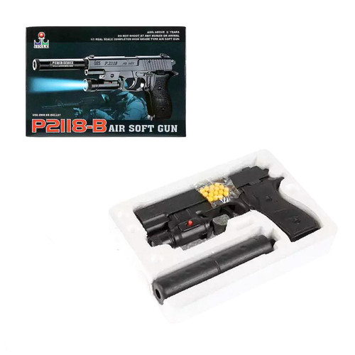 اسباب بازی کلت ساچمه ای خشابدار