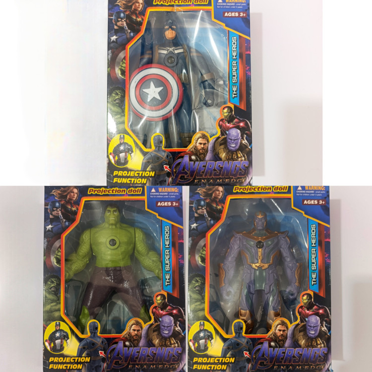 اسباب بازی فیگور شخصیت اونجرز وارداتی باتریخور چراغدار