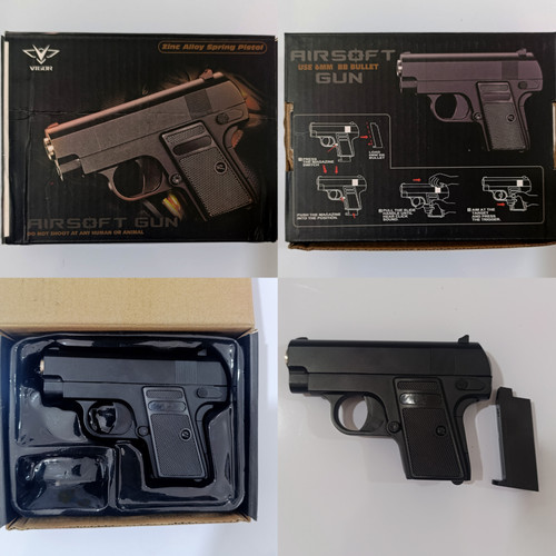 کلت نیمه فلزی وارداتی V6 خشابدار