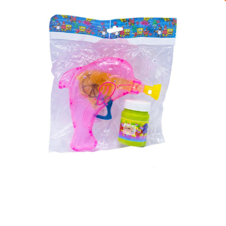 تفنگ حباب ساز وارداتی چراغدار سلفونی کوچیک