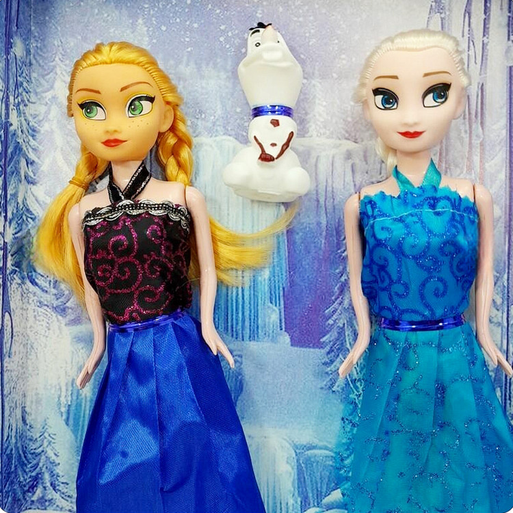 عروسک السا و آنا با اولاف