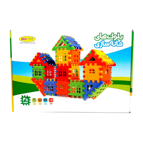 بلوک های خانه سازی رد تویز ۴۸ قطعه