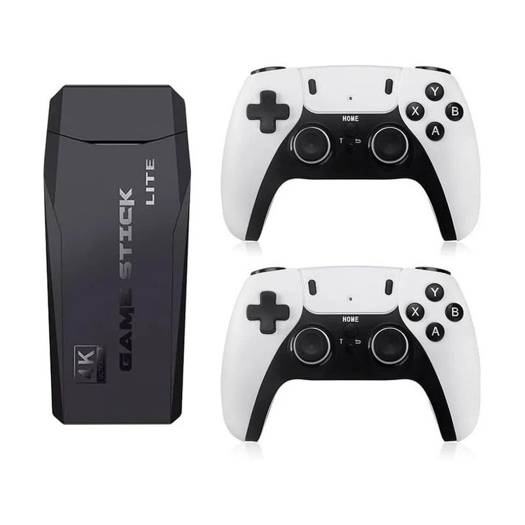 کنسول بازی game stick m8 pro دسته طرح پی اس فایو